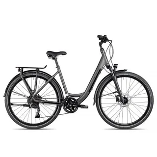 Kalkhoff ENDEAVOUR XXL Wave 2024 | jetgrey matt | 45 cm | Trekkingräder - schwarz/grau