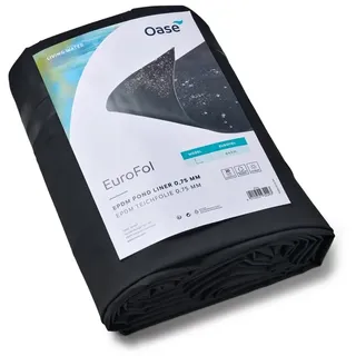 OASE EuroFol EPDM Pre-Packed 0,75 mm / 4 x 6m - verlegfertiger Teichfolienabschnitt, UV- und witterungsbeständig
