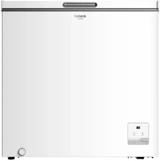 Cecotec Bolero CoolMarket Chest 199 White E. 199 l Fassungsvermögen, Inverter-Plus-Modus, Doppelfunktion, Schnellgefrieren, Innenkorb, elektronische Steuerung, Klasse E.