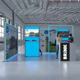 LED Messestand - Set Lina - MODULAP ONE