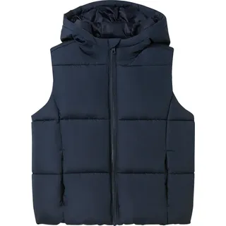 Tom Tailor Puffer Weste mit Kapuze - Blau - 104