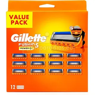 Gillette Rasierklingen Fusion5 Power 12 St.