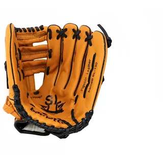 Barnett SL-130 RH braun Baseball Handschuh, Schweinsleder, Outfield, Grösse 13 (für Linkshänder, Wird an der rechten Hand getragen)