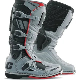 Gaerne Fastback Endurance Motocross Stiefel - Hellblau/Schwarz/Rot - 46 EU