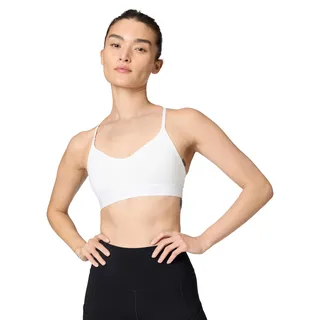 Nike Indy Light Support Padded Adjustable Sport-BH Damen 100 white/stone mauve L