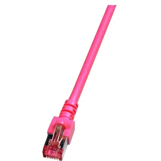 EFB-Elektronik EFB K5519.25 RJ45 Patchkabel Cat.6 S/FTP LSZH magenta 25m K551925