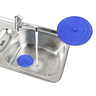 Maximex Abfluss-Stöpsel Universal, Ø): Blau