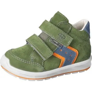 RICOSTA Boots KIMO von PEPINO sind der ideale Begleiter für den Alltag Klettverschluss Jungen Mädchen uni Grün/Orange/Blau Größe 25 - Grün - 25