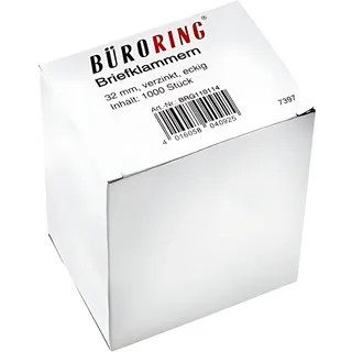 Alco Büroklammern, 220, 32mm silber, 1000 Stück