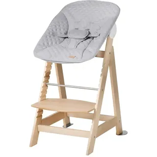 natur inkl. Sitzpolster Style grau