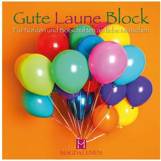 Magdalenen Verlag Gute Laune Block Luftballons