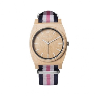 AB Aeterno Route Quarz Stahl Swiss Made Holz Weib Hypoallerge  Unisex Uhr