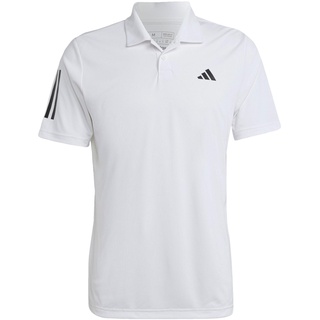 Adidas Club 3-Streifen Tennis Poloshirt White S