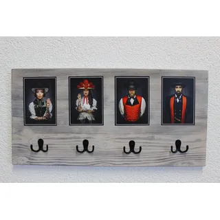 Luna24 simply great ideas... Schlüsselbrett Black Forest Schlüsselbrett "Conchita" Fotos v. S. Wehrle grau