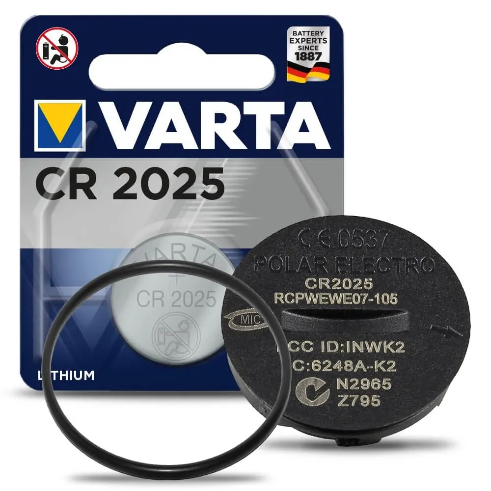 POLAR Batterieset CR2025 für WearLink / H7 Sender
