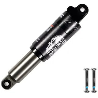 GOBBIS Fahrrad Stoßdämpfer,Mountainbike Stoßdämpfer MTB-Fahrrad-Stoßdämpfer mit Schraube Mountainbike Air Rear Shock Lockout 120/125/150/165/185/190/200 mm Fahrradteil Zubehör (Color : 200mm 1000)