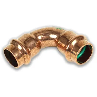 Solar Pressfitting Winkel 90° i x i, Kontur V, verschiedene Größen (Ausführung: 22 mm)
