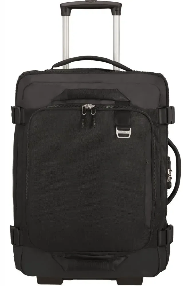 Samsonite Midtown Duffle/Wh 55/20 55 Black Reisetasche mit Rollen Weichgepäck