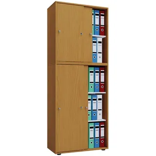 VCM my office Schiebetürenschrank XXL Lona 914376 buche