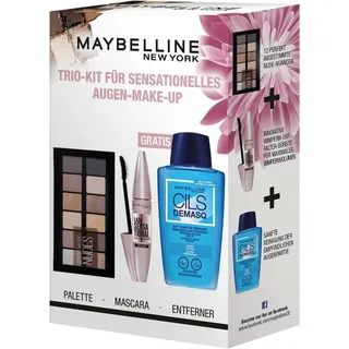 Maybelline NEW YORK Augen Make-Up Trio-Kit - 3.0 Stück