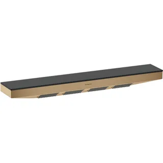 Hansgrohe Rainfinity Schulterbrause 500 1jet und Duschablage, brush. bron