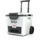 Ninja FrostVault 28L Kühlbox mit Rädern und Trockenzone wolkenweiß FB230EUWH