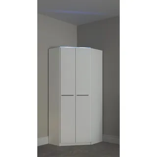 »Barcelona Kleiderschrank Ecklösung Raumwunder« in 2 Tiefen Schrank Eckschrank Garderobe