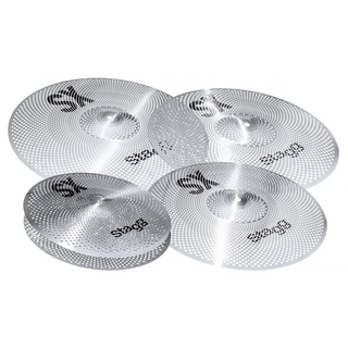 Stagg SXM Silent Practice Cymbal Set