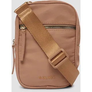 s.Oliver Umhänge-Tasche mit abnehmbarem Schultergurt - braun - ONESIZE