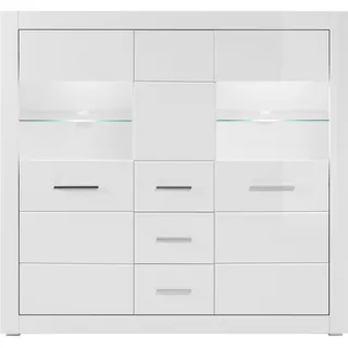 INOSIGN Highboard »BIANCO«, weiß