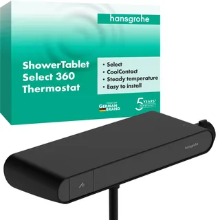 Hansgrohe ShowerTablet Select Duschthermostat 360 für 1 Verbraucher Schwarz Matt 13158670
