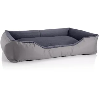 BedDog Hundekissen TEDDY 150 x 110 cm grau