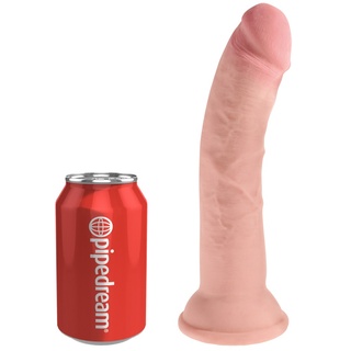KING COCK PLUS Triple Density Dildo 23,5 cm - Nude