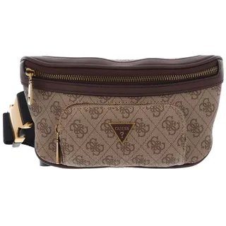 GUESS Vezzola Smart Compact Gürteltasche Beige / Brown One Size