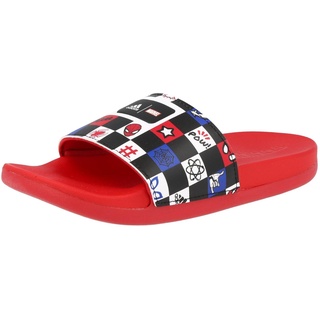 Adidas Adilette Comfort Spiderman K Slippers, core Black/Ftwr White/Better Scarlet, 33 - Blau,Rot,Schwarz,Weiß - 33,33/33