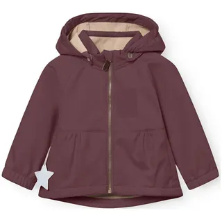 Mini A Ture Matbriddi Softshell jacket. GRS huckleberry plum (4780) 8y