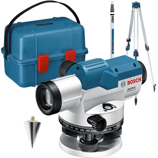 Bosch Optisches Nivelliergerät GOL 26G +Baustativ BT160