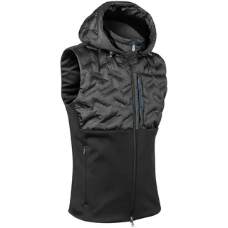 Komperdell Thermovest Men mit Abnehmbarer Hood black/ blue (207) S