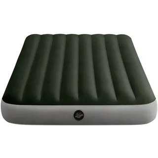 Intex Prestige Downy Doppelbettmatratze Mit Pumpe Und Fiber-tech-technologie - Green / Grey - 137 x 25 cm