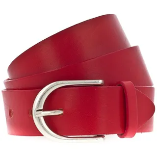 Vanzetti Damengürtel Leder 35mm Rot 100