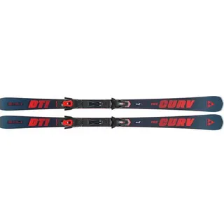 FISCHER Herren Racing Ski THE CURV DTI AR + RS 11, Blau, 178