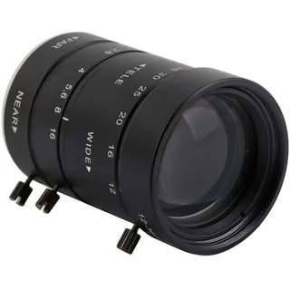 Manuelle Teleobjektive, 8 MP 12-36 Mm F2,8 Zoomobjektiv C-Mount 2/3 Zoll Geringe Verzerrung Manuelle Blendenfokussierung Großansicht-Zoomobjektiv