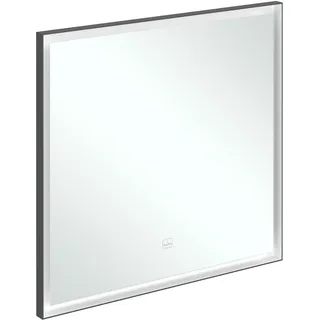 Villeroy & Boch Subway 3.0 Spiegel mit LED-Beleuchtung, Rechteck, 800x750x47,5mm, A46380BC