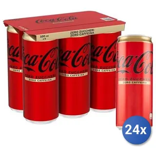 Coca Cola 24x Bundle Coca Cola ML 330 Zero Kürbisse Coffein