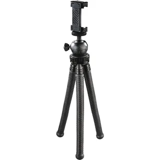 Hama FlexPro Stativ für Smartphone GoPro, Fotokamera 27cm Schwarz