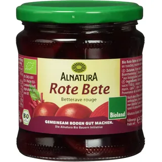 Alnatura Bio Rote Bete in Scheiben, 330 g