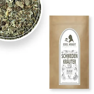 Maria Treben Schwedenbitter - SCHWEDENKRÄUTER ANSATZMISCHUNG KLEIN 250g | EDEL KRAUT - nach der Schwedenkräuter Maria Treben Original Rezeptur für den Schwedenbitter Maria Treben