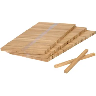 Eiche Hochkantlamelle 10 x 8 x 160 mm, 1 Einheit Industrieparkett Parkett massiv