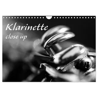 Calvendo Klarinette - close up Wandkalender 2026 DIN A4 quer