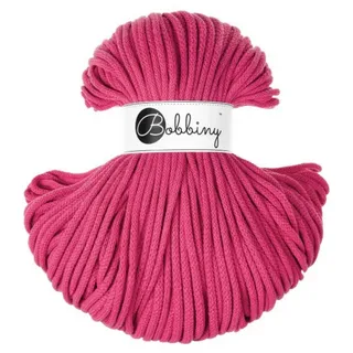 Bobbiny Makramee-Schnur 5 mm Pink 100 m